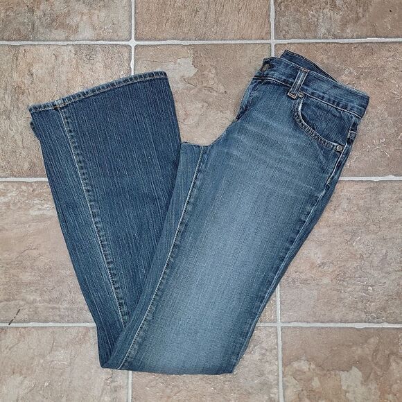 ☆ Blue Cult Vintage Stretch Flare Jeans Size 26 ☆ Made In USA ☆ - Picture 7 of 9